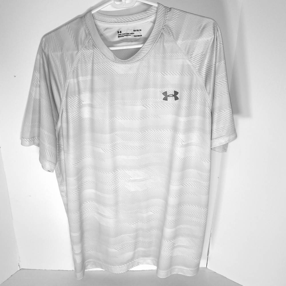 Under Armour Men's Light Gray Performance Tee Size Large